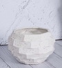 White Ceramic Flower Regalia Vases