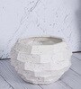 White Ceramic Flower Regalia Vases