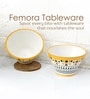 White Ceramic Japanese Bowl (Pack of 2)