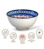 White Ceramic Japanese Bowl (Pack of 4)