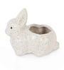 White Ceramic Rabbit Pot