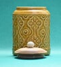 Yellow Ceramic Storage Jar (Set of 2 )