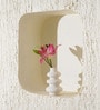 Orbit White Ceramic Table Vase