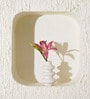 Orbit White Ceramic Table Vase