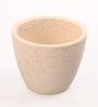 White Ceramic Table Top Desk Pot, Set Of 2