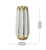 white ceramic  Floor Vase