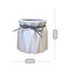 White Ceramic Table Vase