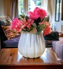 White Ceramic Table Vase