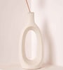 White Ceramic Jackie Table Vases
