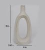 White Ceramic Jackie Table Vases