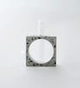 Switzer White Concrete Table Vase