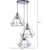 Winstar White copper Cluster Hanging Light