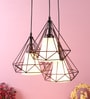 Winstar White copper Cluster Hanging Light