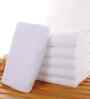 (Set of 5) White Cotton Fabric Multipurpose Towels