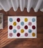 White Cotton 16X24 Inches Anti-Skid Bath Mat