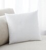 White Cotton Microfiber Filled 20X20 Inches Cushion Insert