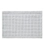 White Cotton 21X37 Inches Anti-Skid Bath Mat