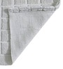 White Cotton 21X37 Inches Anti-Skid Bath Mat