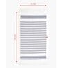 White Cotton 230 GSM (Set of 3) Bath Towels
