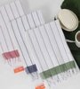 White Cotton 230 GSM (Set of 3) Bath Towels