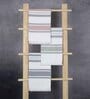 White Cotton 230 GSM (Set of 3) Bath Towels