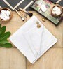 White Solid 700 GSM Cotton Bath Towel