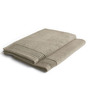 Brown Solid 500 GSM Cotton Hand Towels (Set of 2)