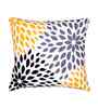White Cotton Abstract 16x16 inches Cushion Cover Set of 2