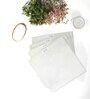 White Bamboo Terry Solid 550 GSM 4 Pcs Face Towel
