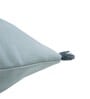 White Textured Cotton Blend 22 x 12 Inches Cushion Cover