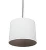 Erin White Cotton Hanging Light