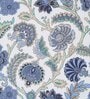White Cotton Floral 120 GSM 1 Single Bed Dohar