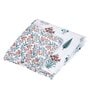 White Cotton Floral 120 GSM 1 Single Bed Dohar