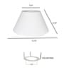 White Cotton Lamp Shade
