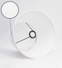 Antonio White Fabric Solid Lampshade