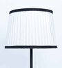 Forever White Fabric Pleated Lampshade