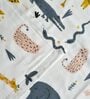 White Cotton Reversible Anti Fungal Single Bed Dohar