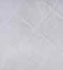 White Cotton Solid 110 GSM Double Bed Quilt