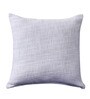 White Cotton Solid 18x18 inches (Set of 2) Cushion Covers