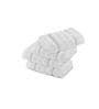 White Cotton Solid 550 GSM Face Towels
