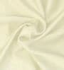 white Cotton Solid 210TC Plain Single Bedsheet with 1 Pillow Cover