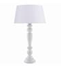 White Cotton Table Lamp