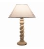 White Cotton Table Lamp
