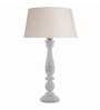 White Cotton Table Lamp