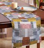 Rectangular (71x15) Multicolor Cotton Table Runner