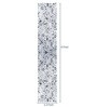 Abstract (71x15) White & Black Cotton Table Runner