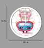 White Cute Cartoon Kids Wall Clock