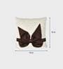 White Decorative cushion Cotton 3D Printed Cushion Cover