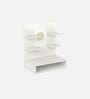White Dhruv Wall Mount Pooja