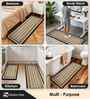 White Dot Design 40x60 cm Kitchen Floor Mats (Set of 2)